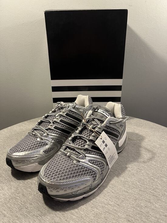 adidas Other - Adidas Adistar Control 5 Grey Silver Metallic Running Sneakers Men's 11 - JQ4165